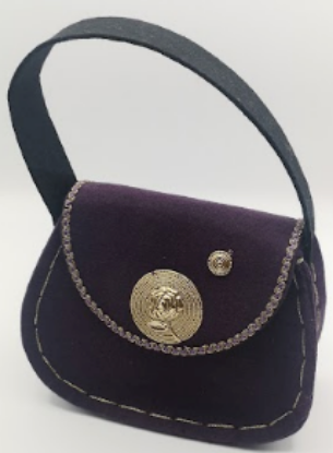 Bild von Handtasche - violett