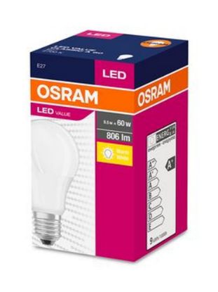 Picture of Osram, Led Value Classic A 60 Fr 8.5 W/2700K E27