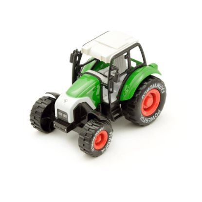 Picture of ToyToyToy, Traktor aus Metall mit Rückzug sortiert