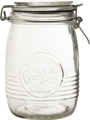 Picture of Gusta, Vorratsglas mit Bügelverschluss, 1000ml, klar