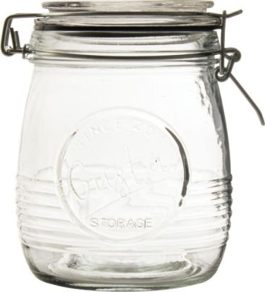 Picture of Gusta, Vorratsglas mit Bügelverschluss, 750ml, klar