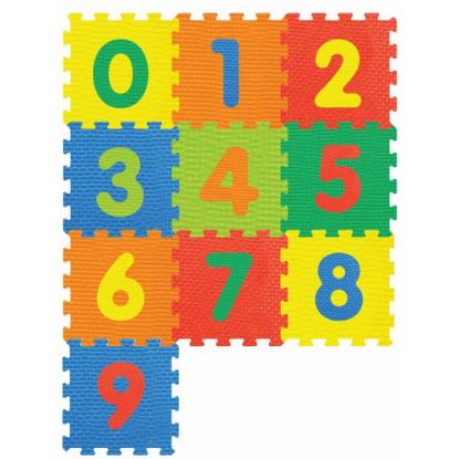 Bild von ToyToyToy, Puzzle Spielmatte Zahlen 10tlg, 32x32x1cm, 1001B3(s)