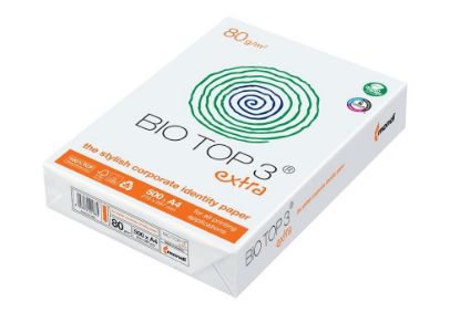Picture of Bio Top 3, Kopierpapier 80 g/m², A4, weiß, 500 Blatt