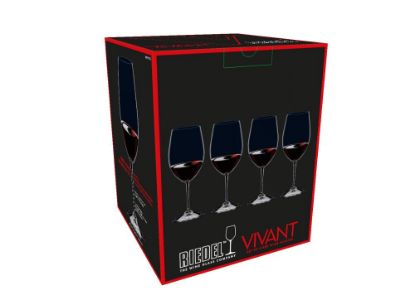 Picture of Riedel, Red Wine 4er, VIVANT, klar