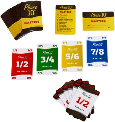Bild von Mattel, Phase 10 Masters Kartenspiel, Games, 12,7x5,4x18 cm, FPW34