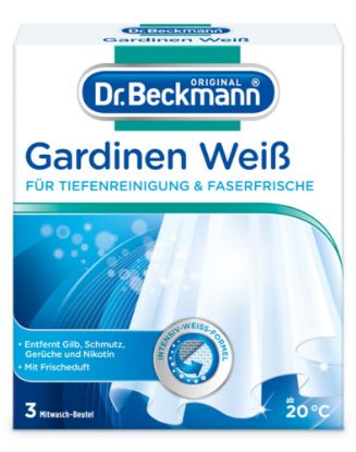 Picture of Dr. Beckmann, Gardinenweiss, 3x40 g