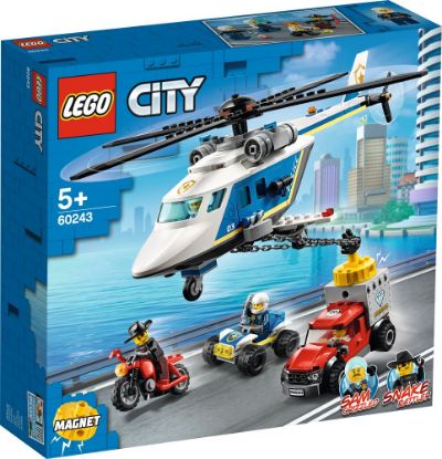 Picture of LEGO®, Verfolgungsjagd mit dem Polizeihubschrauber 60243, City, 60243