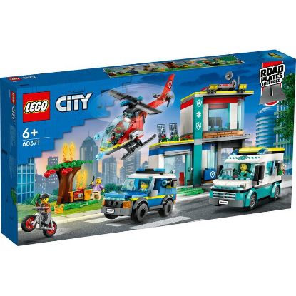 Picture of Hauptquartier der Rettungsfahrzeuge (LEGO® > LEGO® City)