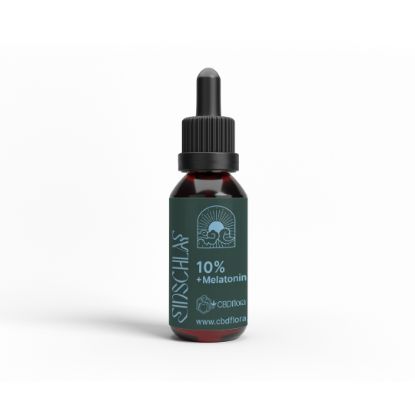 Bild von CBD Flora Öl 10% + Melatonin -10ml „Einschlaf“