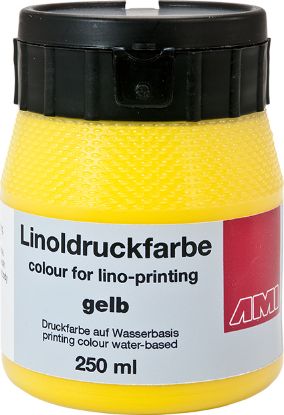 Picture of Linoldruckfarbe 250ml. gelb