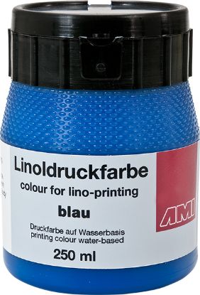 Picture of Linoldruckfarbe 250ml. blau