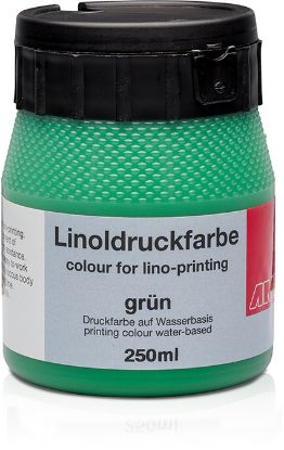 Picture of Linoldruckfarbe 250ml. grün