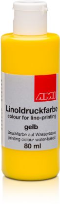 Picture of Linoldruckfarbe 80ml. gelb