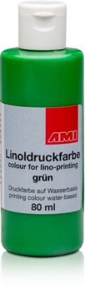 Picture of Linoldruckfarbe 80ml. grün