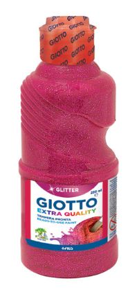 Picture of Giotto Paint Glitter EQ 250ml. magenta