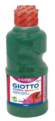 Picture of Giotto Paint Glitter EQ 250ml. grün