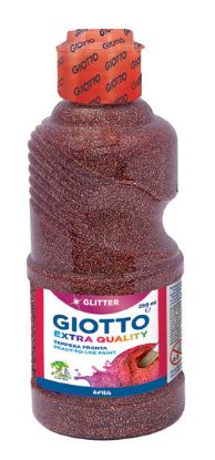 Picture of Giotto Paint Glitter EQ 250ml. bronze
