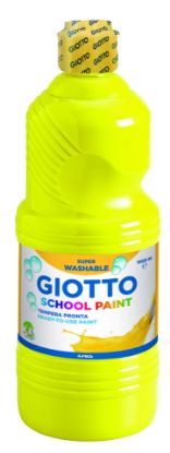 Picture of Giotto School Paint 1 Liter gelb