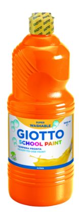 Picture of Giotto School Paint 1 Liter orange