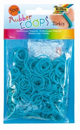 Picture of Rubber Loops türkis