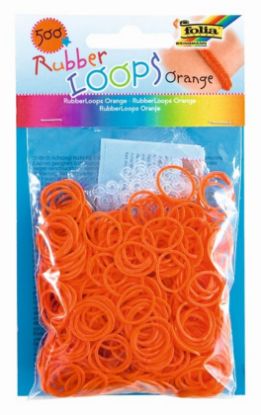 Picture of Rubber Loops orange