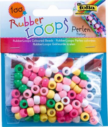 Picture of Rubber Loops Perlen bunt