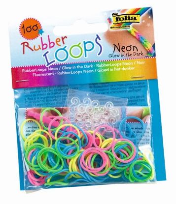 Picture of Rubber Loops neon bunt