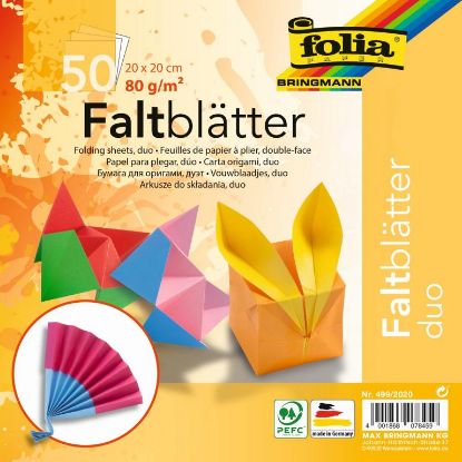 Picture of Faltblätter DUO 80 g sort.