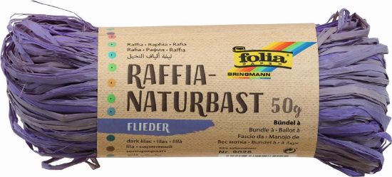 Picture of Raffia-Naturbast 50gr. Bündel - flieder