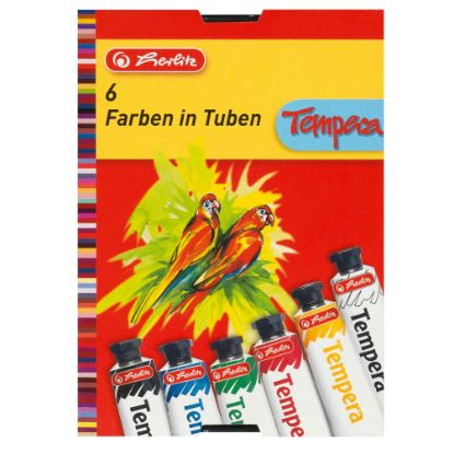 Picture of Temperafarbe 6 Tuben 16ml.