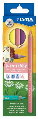 Picture of Super Ferby Lack Pastell 6er