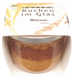 Picture of BIO Kuchen im Glas -Marmorkuchen  - zotter