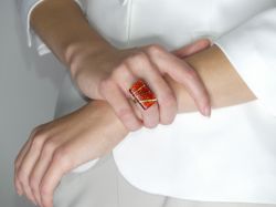 Picture of Ring - Kollektion "Mosaik" - rot