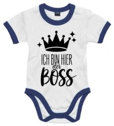 Picture of Frecher Babybody „Ich bin hier der Boss“