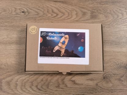 Show details for Rakete 3D-Puzzle Picture of Rakete 3D-Puzzle